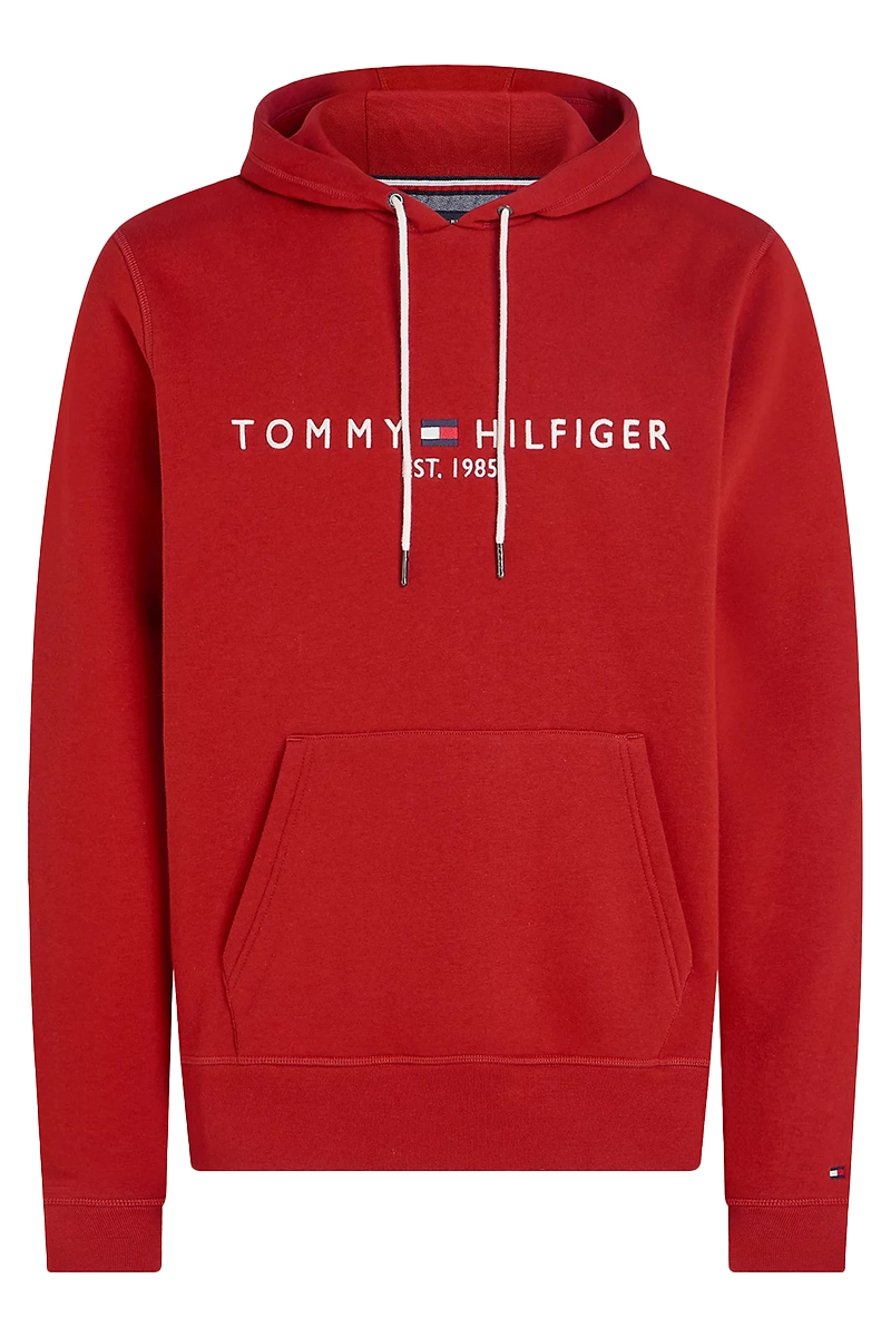 Tommy Hilfiger TOMMY LOGO HOODY Rood-1 1