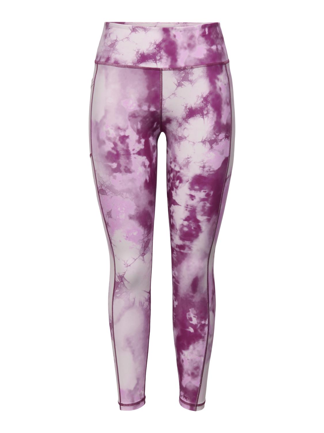 Only Play ONPRYA-2-SPACE LIFE HW PCK TIGHTS N 180060002-Beaujolais/w. Ombre AOP 1