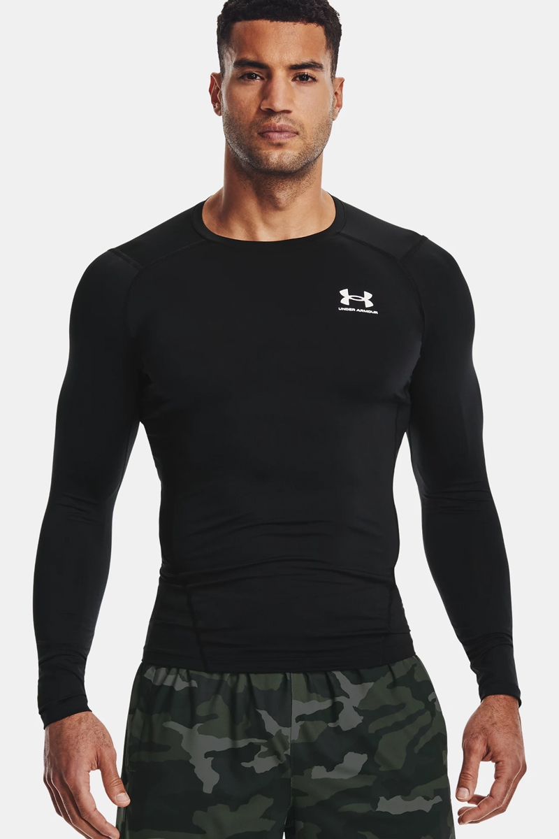 Under Armour Ua Hg Armour Comp Ls Zwart 2