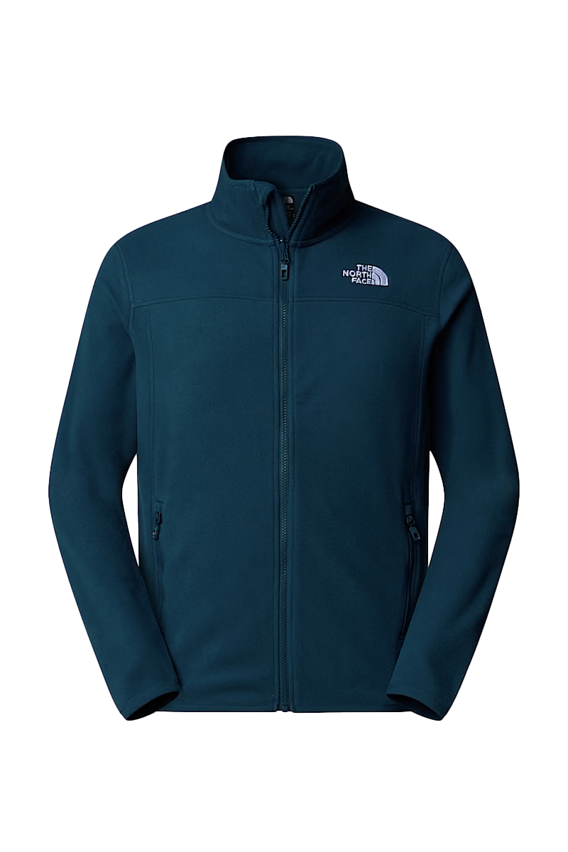 The North Face M 100 GLACIER FULL ZIP Blauw-1 1