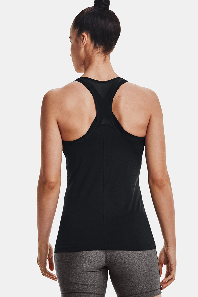 Under Armour Fitness dames singlet Zwart-1 3