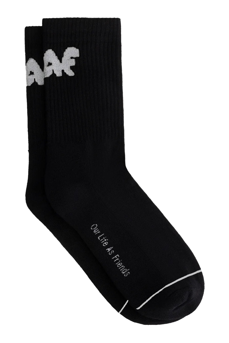 Olaf Hussein PIXEL SOCKS Zwart-1 1