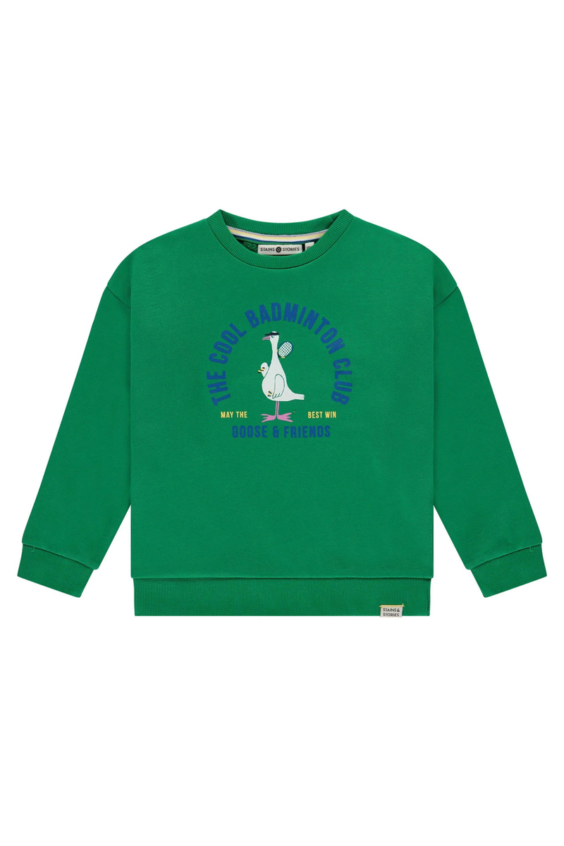 Stains and Stories Boys sweatshirt Groen-1 1