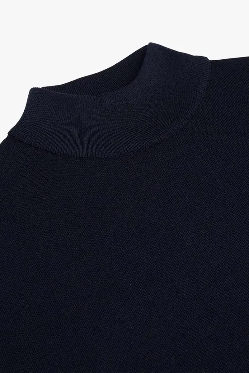 Profuomo PULLOVER ROLL NECK NAVY Blauw-1 2