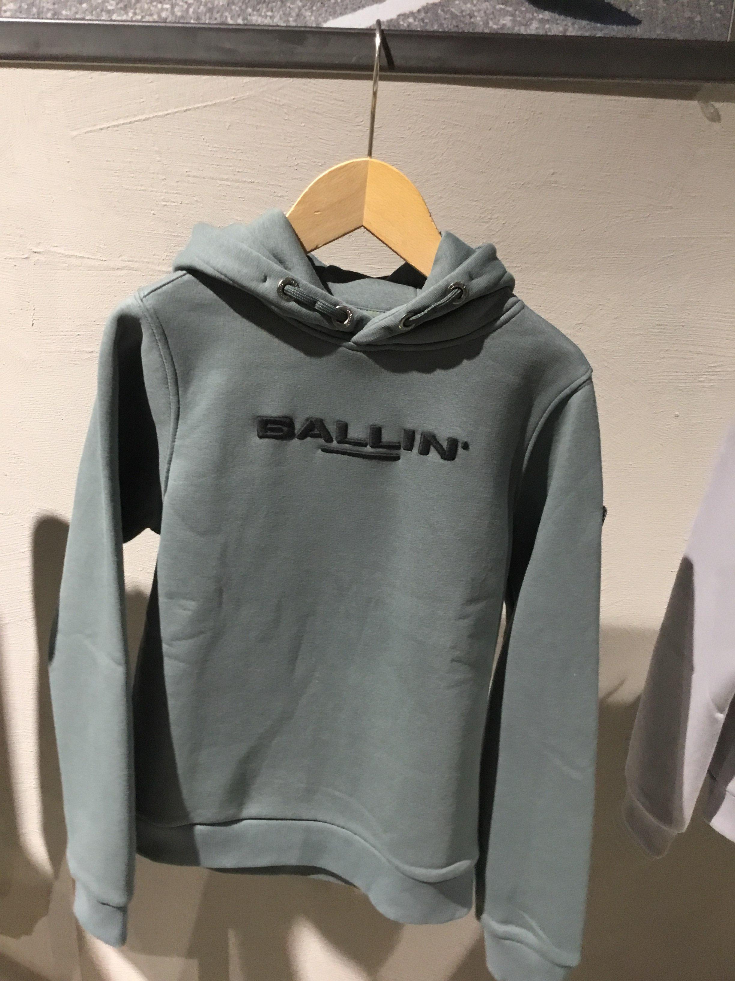 Ballin Slim fit sweater Groen-1 1