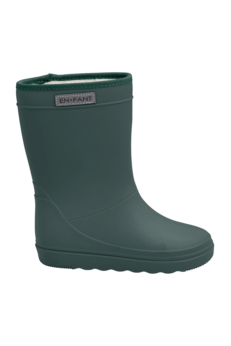 EN FANT Thermo boots solid Groen-1 1