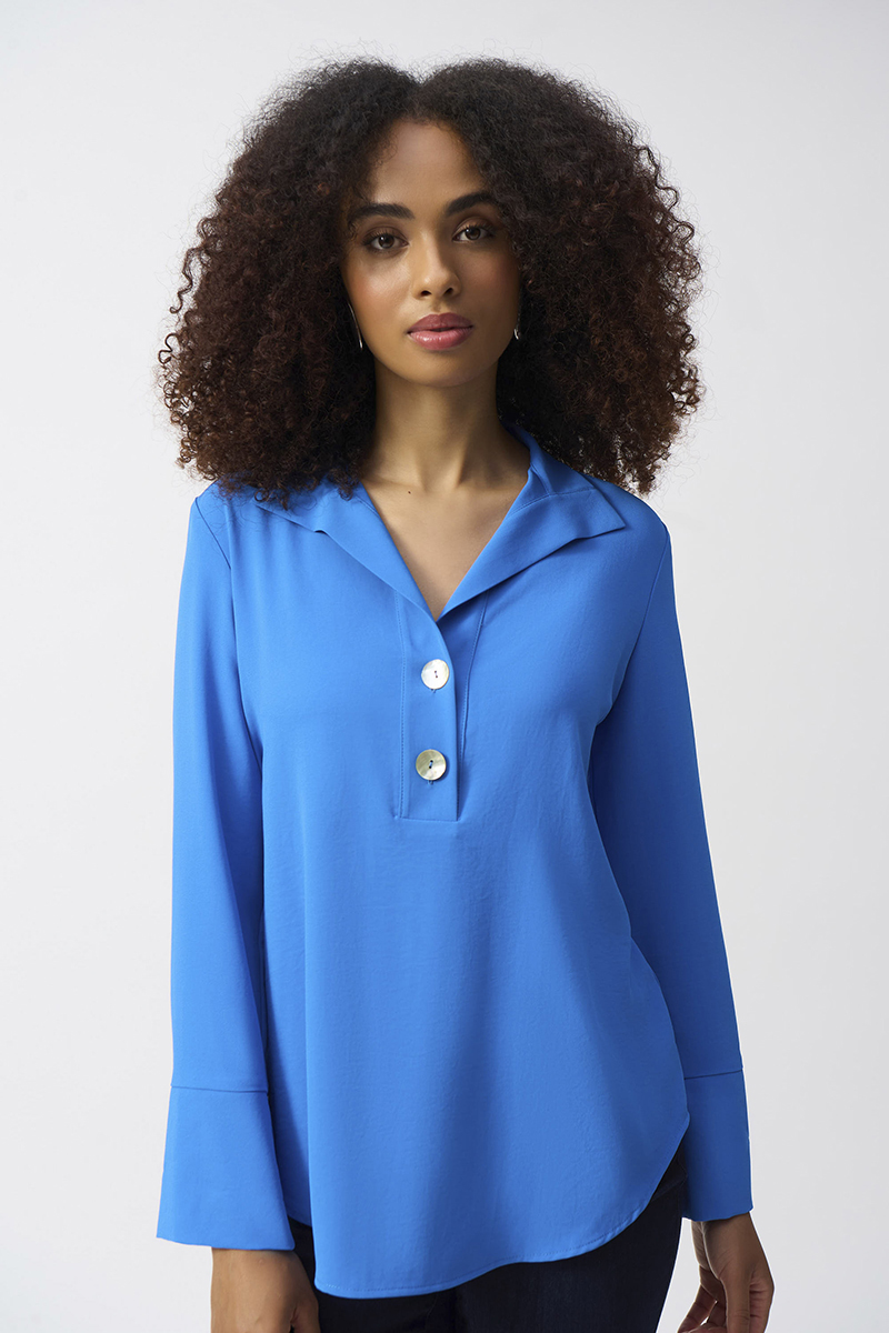 Joseph Ribkoff lds top 249 Blauw-1 2