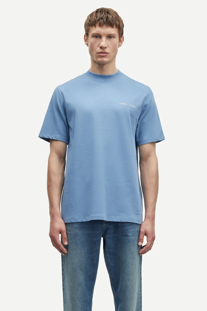 Samsøe Samsøe NORSBRO T-SHIRT 6024 Blauw-1 2