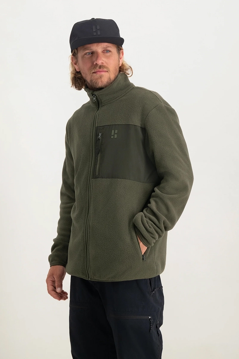 Poederbaas FOUR SEASONS FLEECE JACKET MEN Groen-1 2