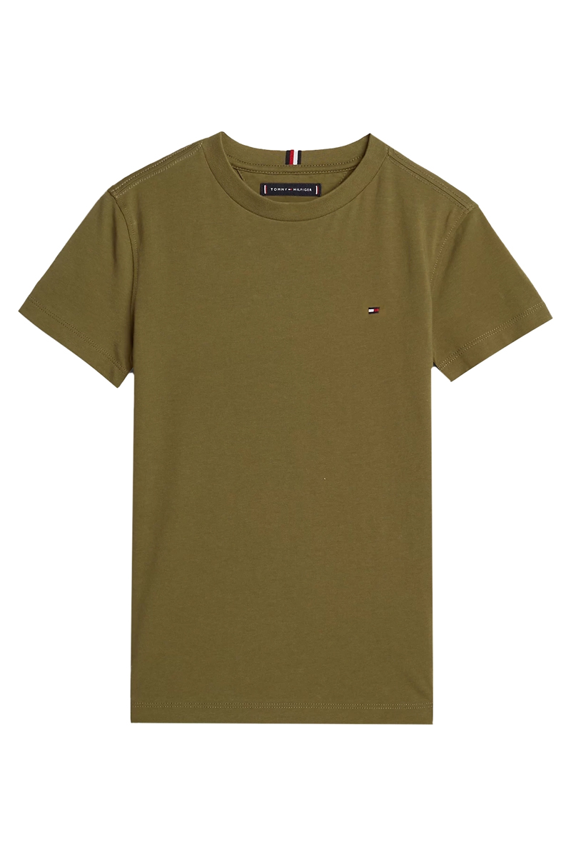 Tommy Hilfiger Essential cotton tee Groen-1 1