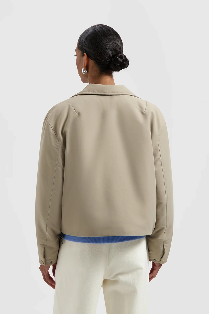 Olaf Hussein CROPPED JACKET Ecru-1 4