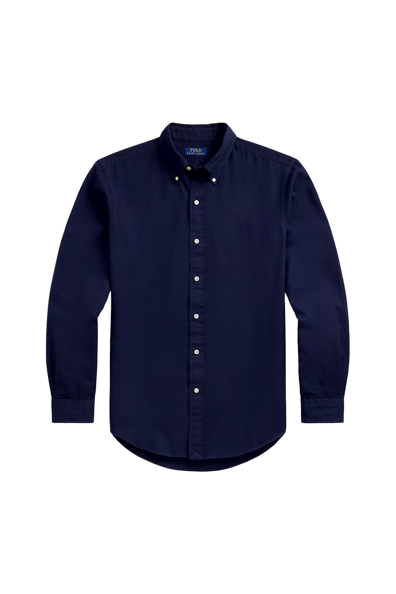 Polo Ralph Lauren GD WASHED OXFORD Blauw-1 1