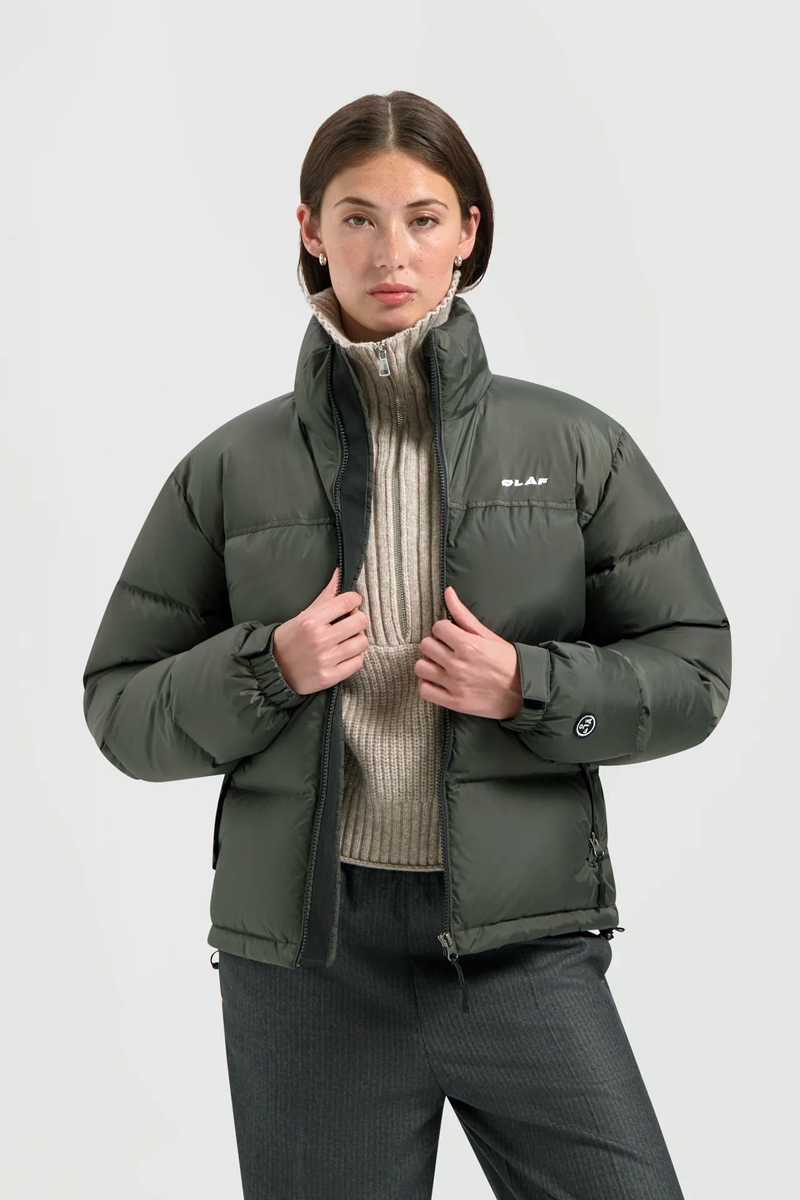 Olaf Hussein PUFFER JACKET Zwart-1 2