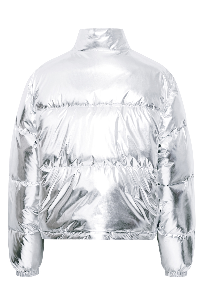 The Jogg Concept JCDAGNA METALLIC JACKET Zilver-1 4