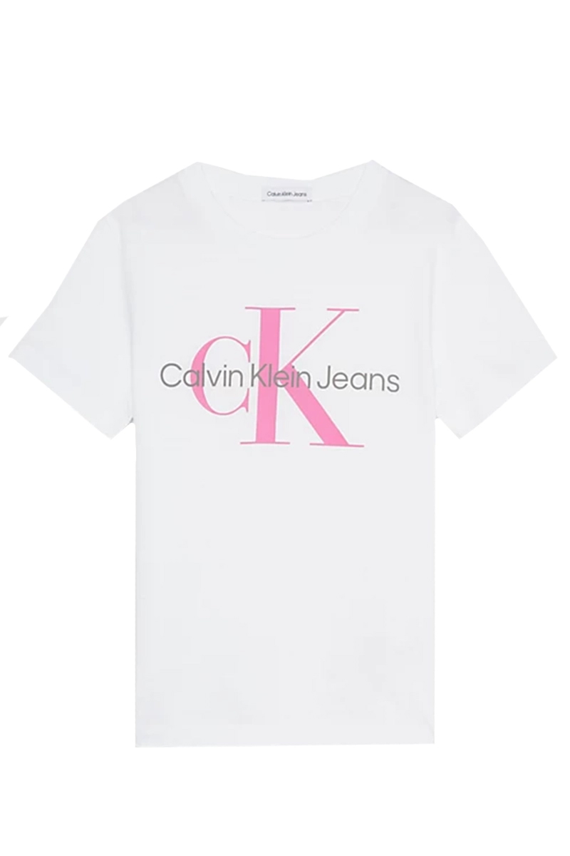 Calvin Klein Ck monogram ss t-shirt Wit-1 1