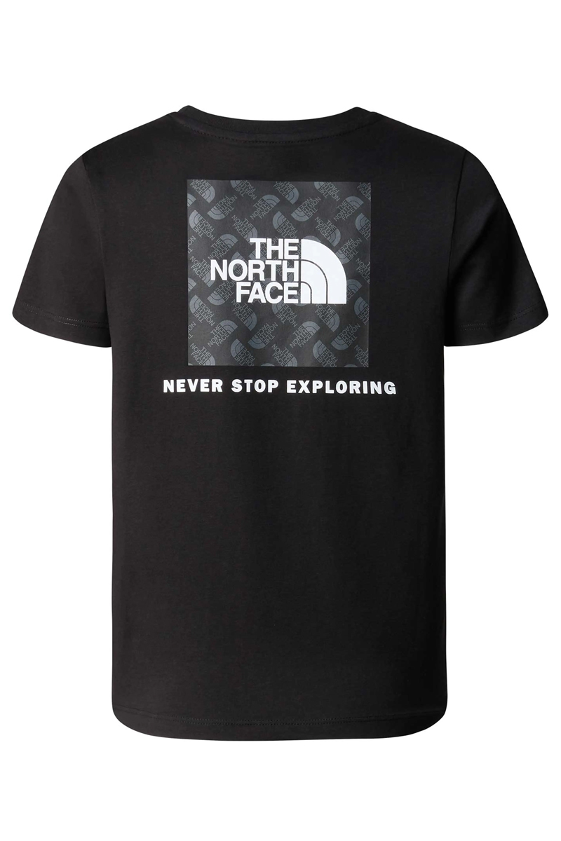 The North Face B S/S REDBOX TEE (BACK BOX GRAPHIC) Zwart-1 2