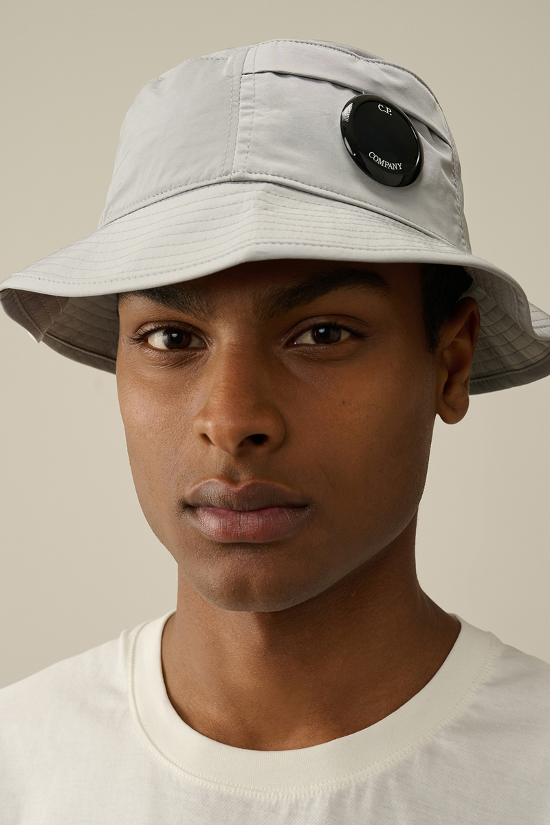 C.P. Company CHROME-R BUCKET HAT Grijs-1 2