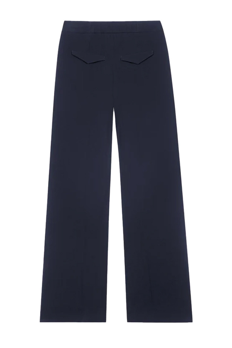 Luisa Cerano Satin-Wideleg-Pants jeans blue 2