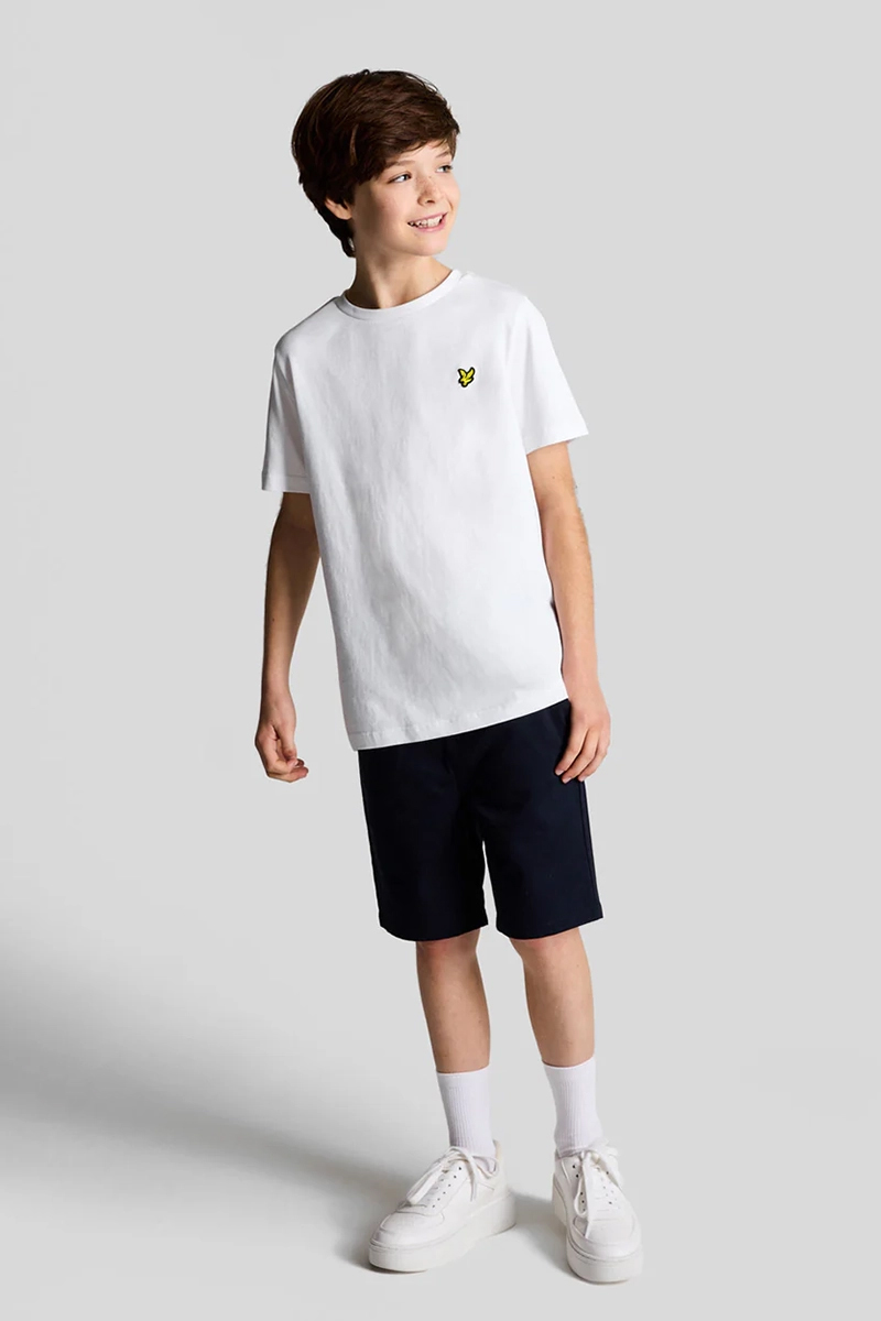 Lyle & Scott Plain tshirt Wit-1 2