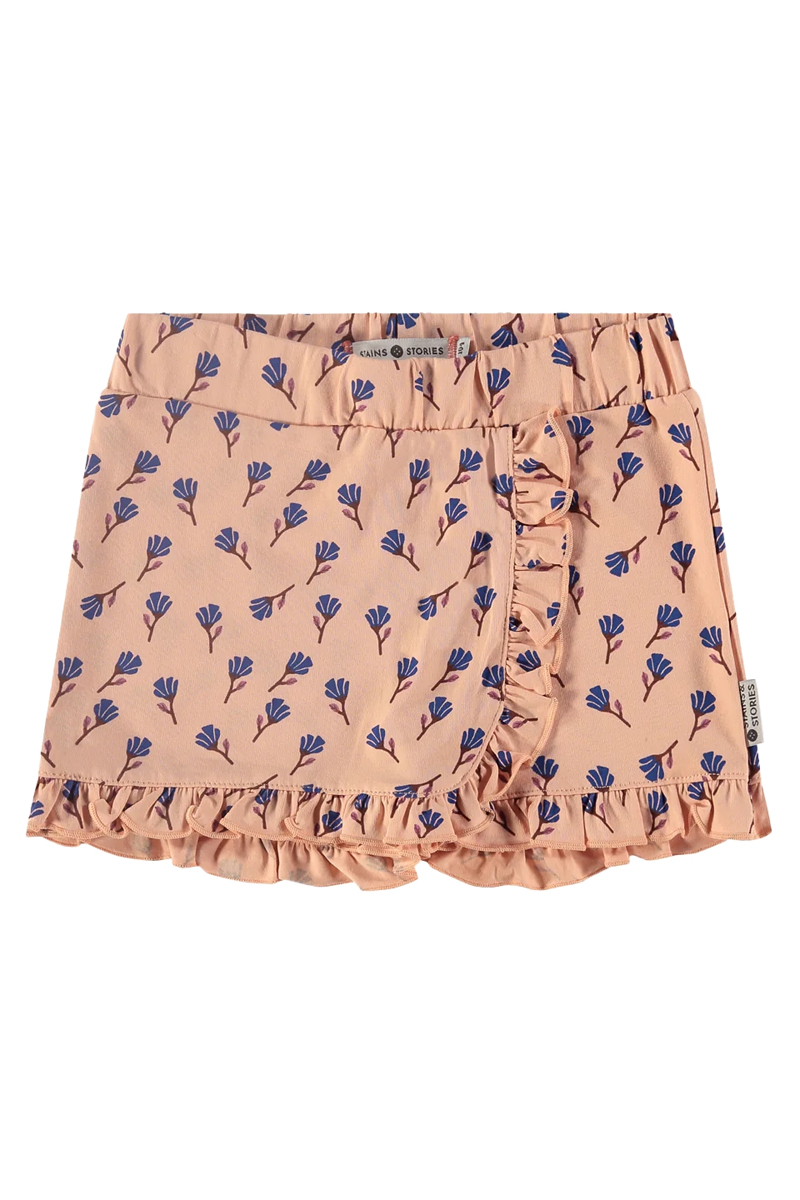 Stains and Stories Girls skirt Oranje-1 1