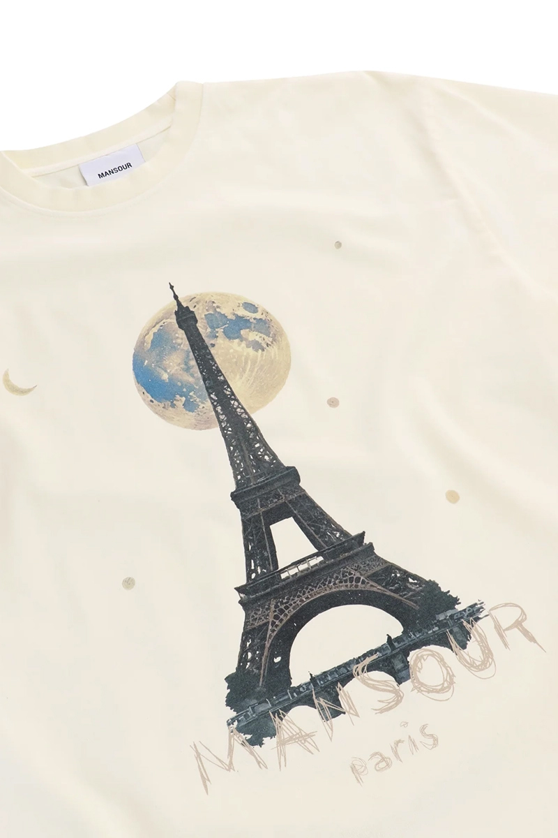 Mansour EIFFEL T-SHIRT Wit 2