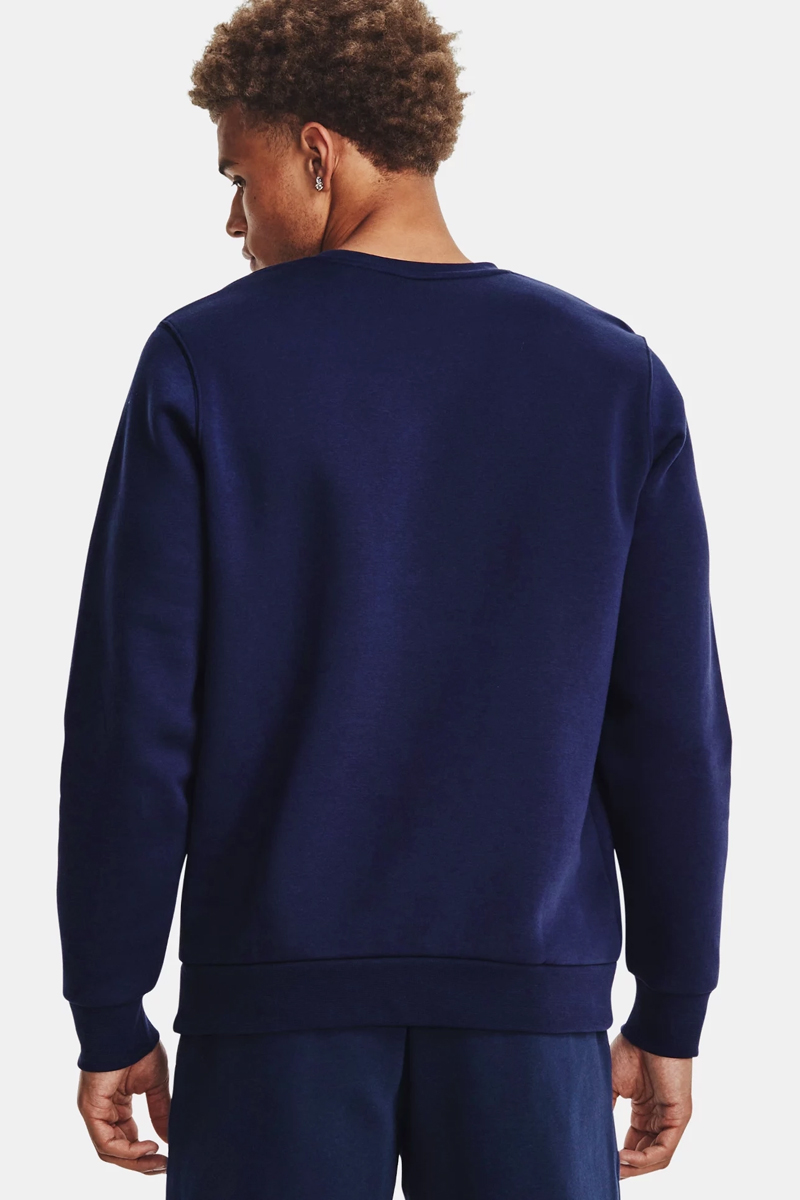 Under Armour Ua Essential Fleece Crew-nvy Blauw 3