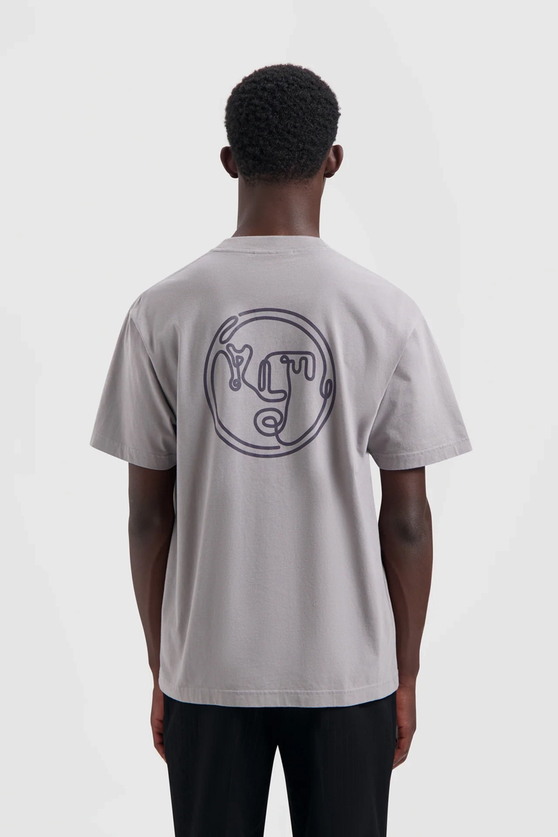 Olaf Hussein NOSTALGIA FACE TEE Grijs-1 3