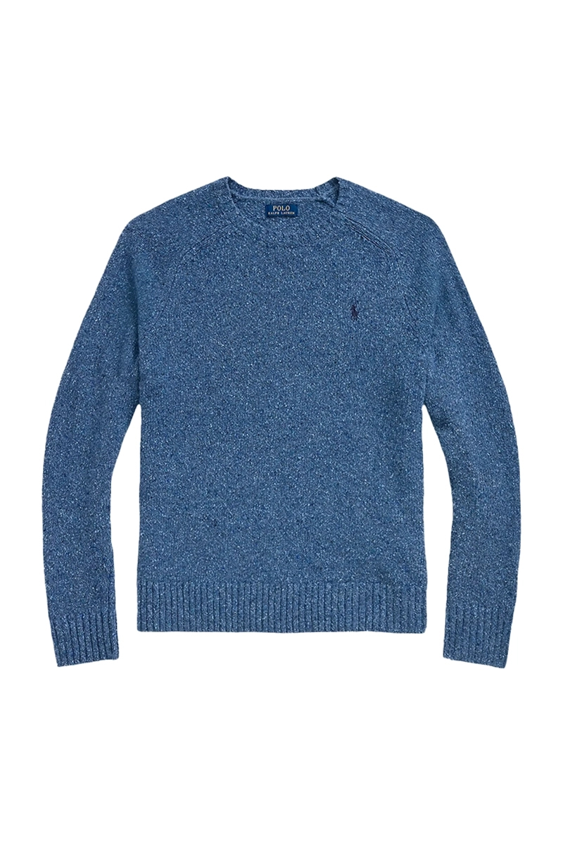 Polo Ralph Lauren DONEGAL WOOL BLEND Blauw-1 1