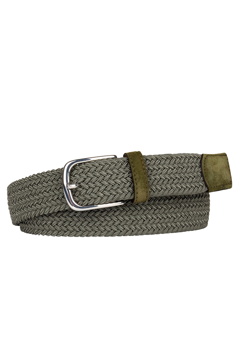 Profuomo BELT ELASTIC GREEN Green 1