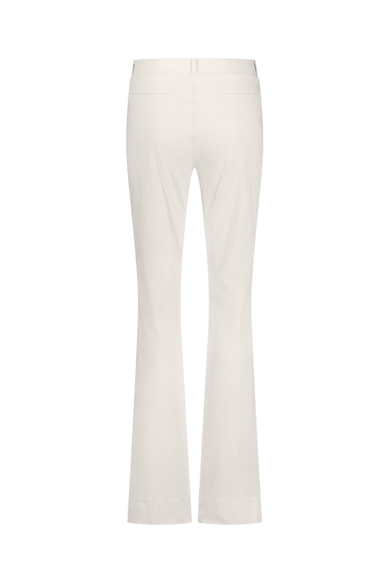 Studio Anneloes Flair bonded trousers Ecru-1 5