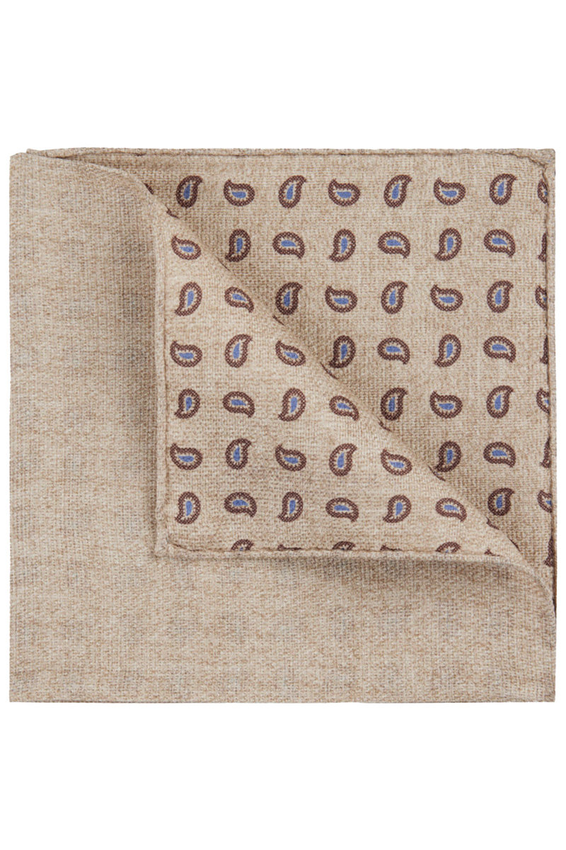 Profuomo PSQ SILK DOUBLE PRINT BEIGE Beige 1