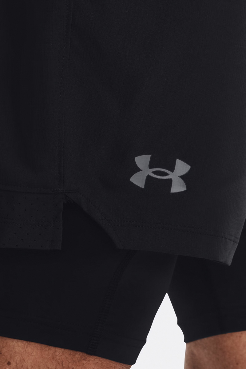 Under Armour Ua Vanish Woven 2in1 Sts-blk Zwart 4