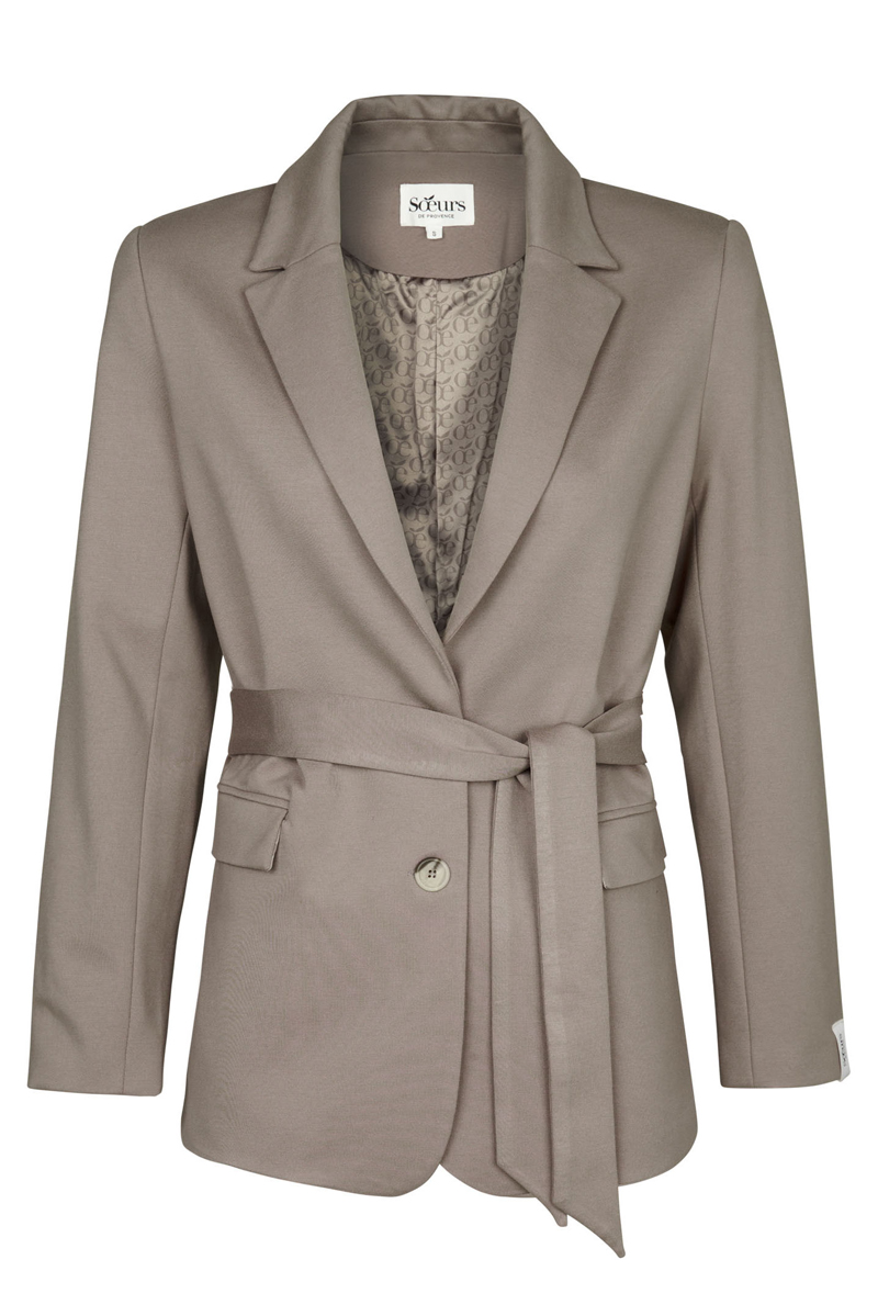 Soeurs de Provence Nina Blazer bruin/beige-2 2