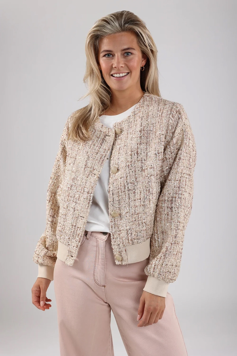 Nukus Maureen Jacket Paillet Rose-1 2