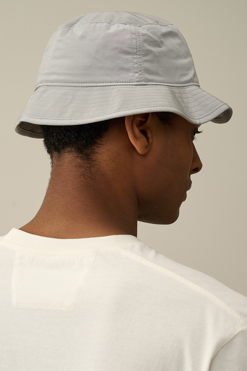 C.P. Company CHROME-R BUCKET HAT Grijs-1 3