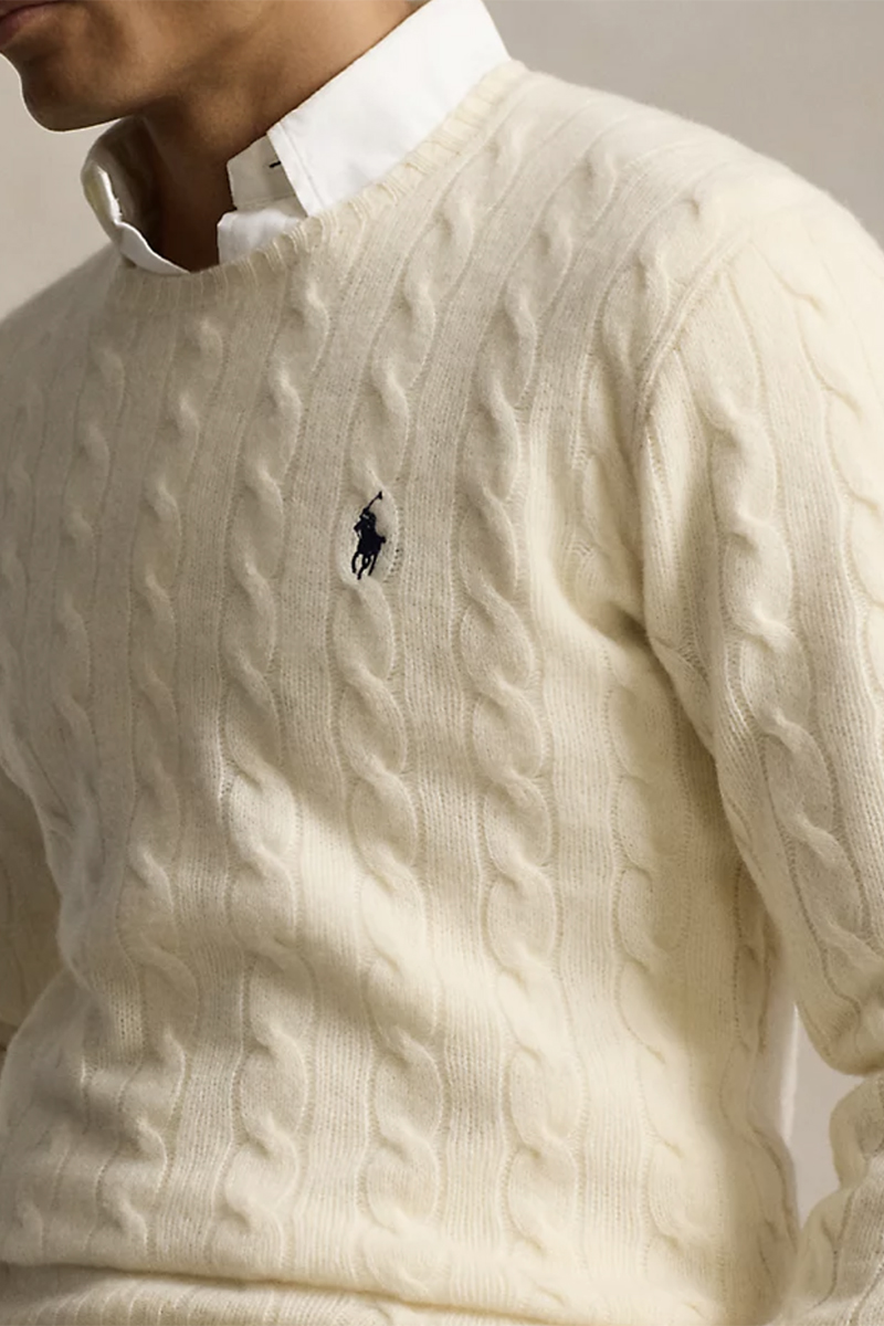 Polo Ralph Lauren 2/15 WOOL/CASH RWS Ecru-1 2