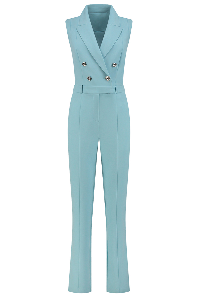 Nikkie Bolinas Jumpsuit Blauw-1 1