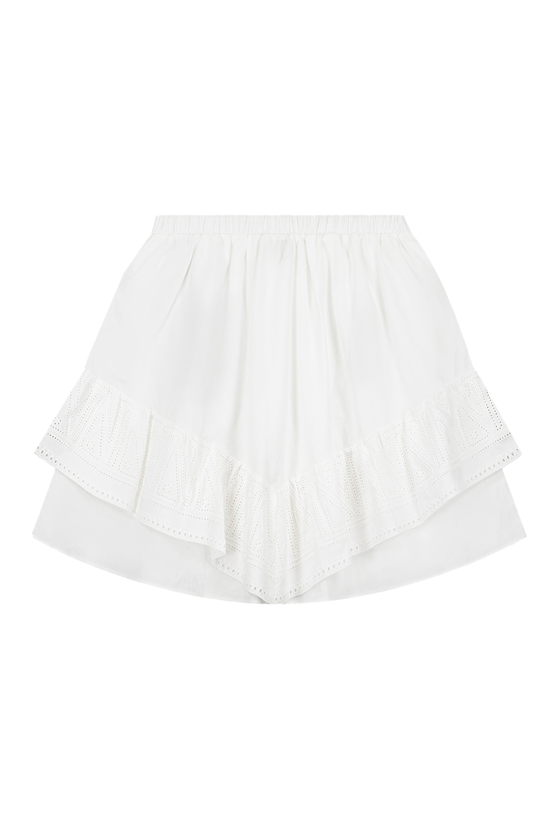 Nik & Nik Shanti Skirt Ecru-1 3