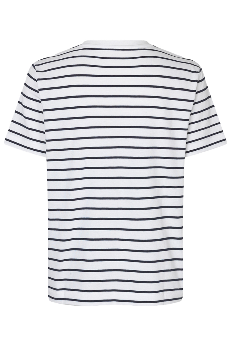 Samsøe Samsøe Camino t-shirt Blauw-1 2