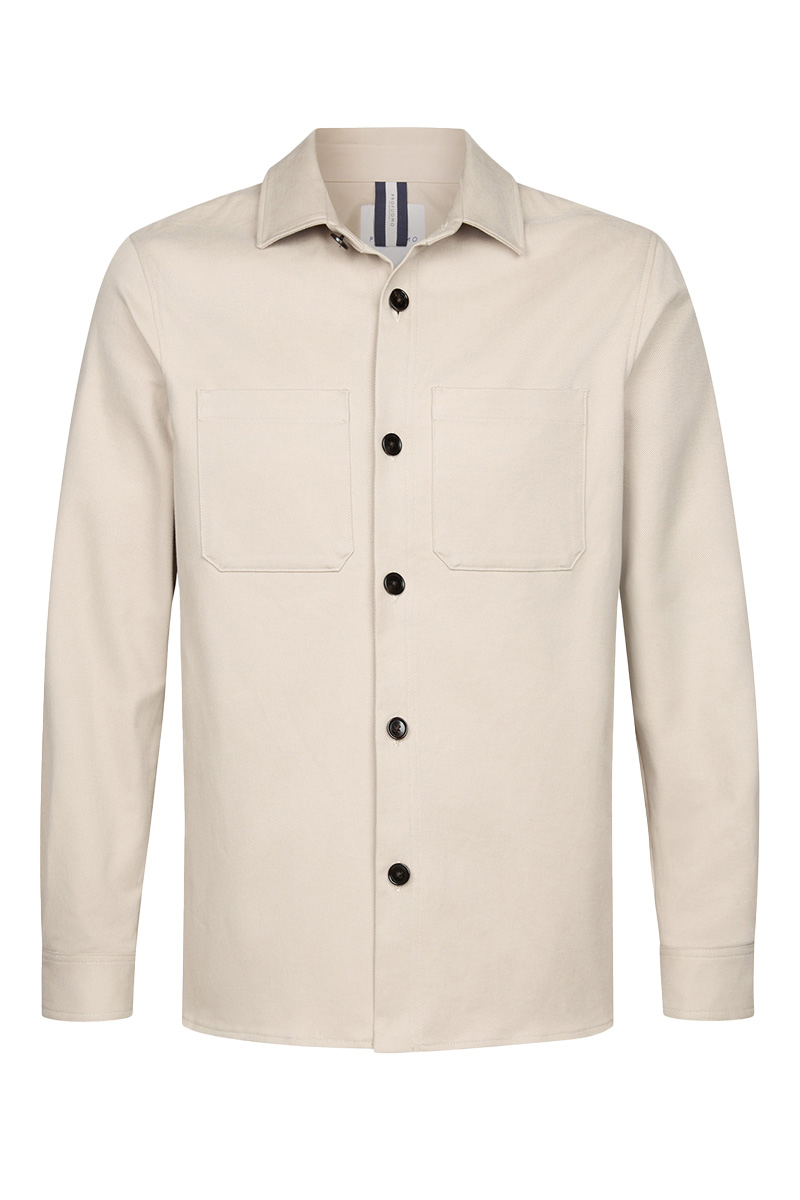 Profuomo OVERSHIRT TWILL SAND Sand 1