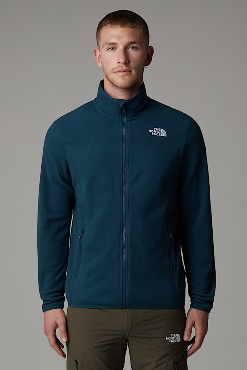 The North Face M 100 GLACIER FULL ZIP Blauw-1 3