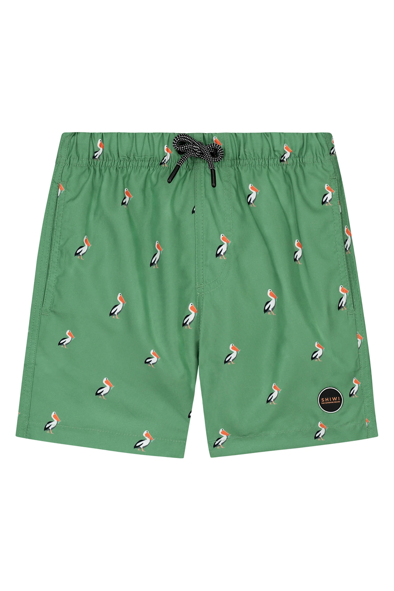 Shiwi BOYS SWIM SHORTS PELICAN Groen-1 1