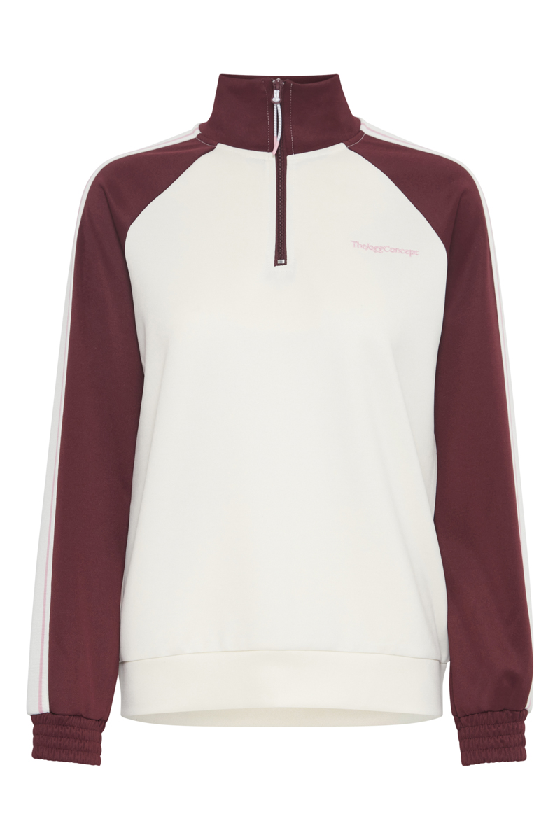 The Jogg Concept JCSIMA TAPE PULLOVER Rood-1 1