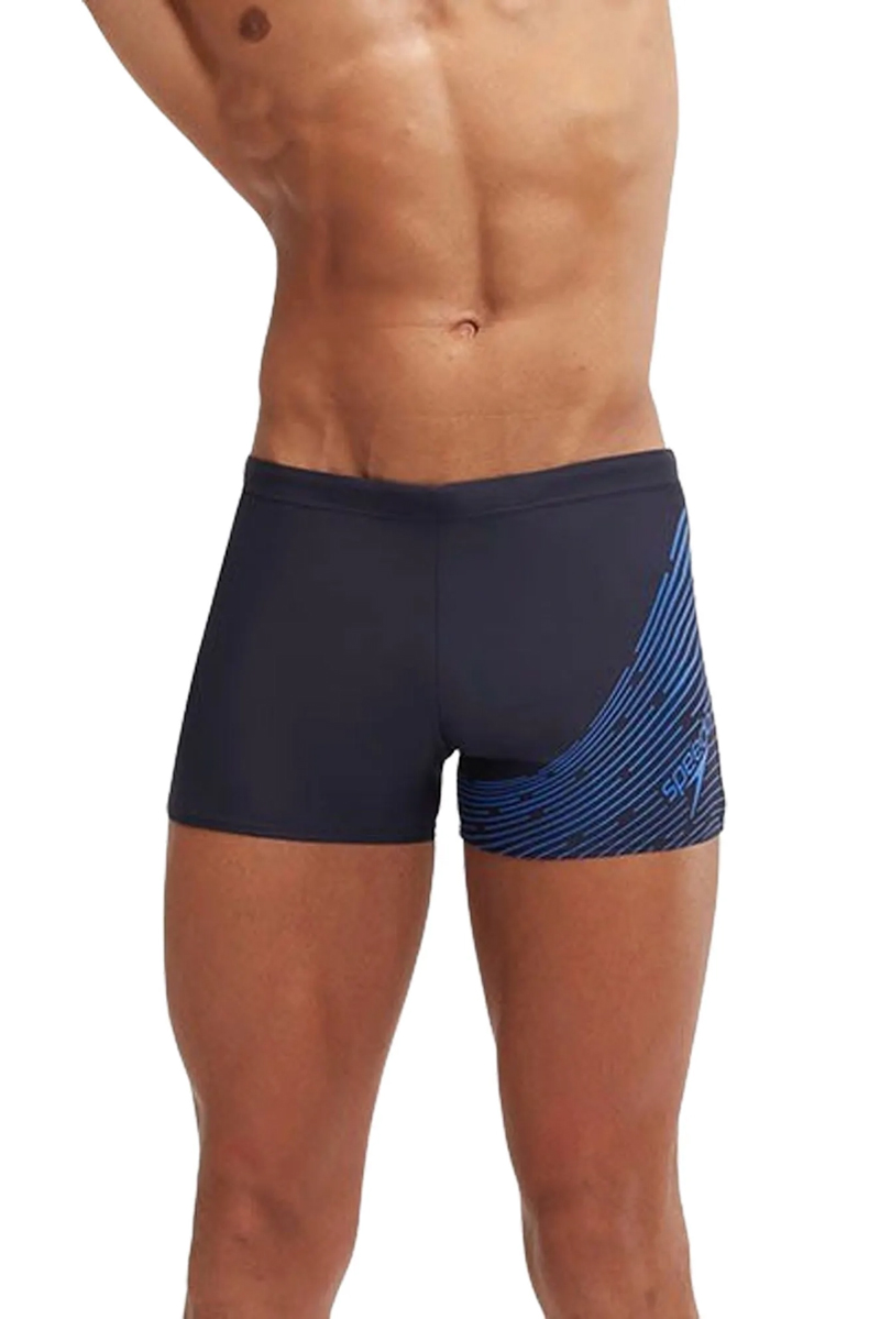 Speedo MENS ECO MEDLEY LOGO AQUASHORT Blauw-1 2