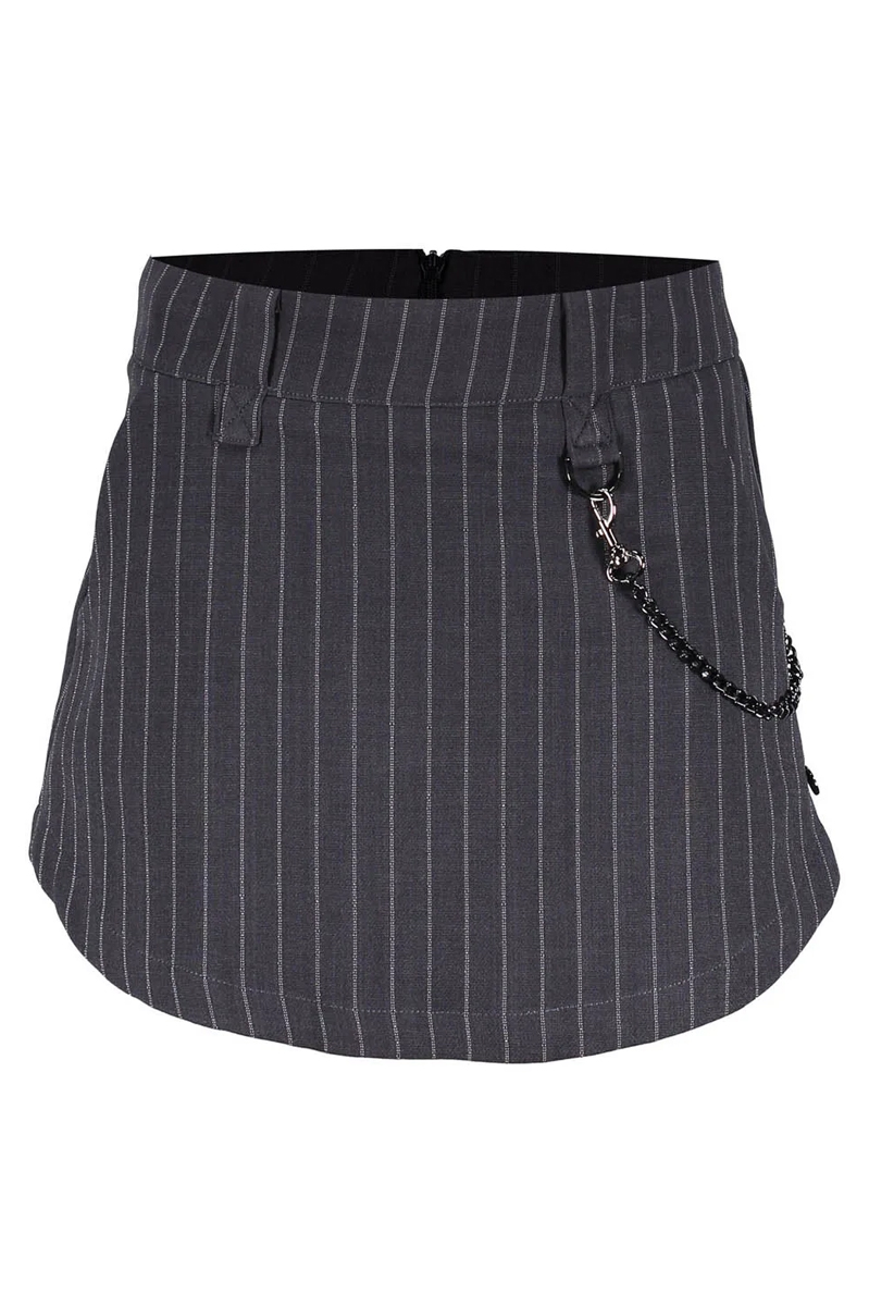 Frankie & Liberty Paris skort Grijs-1 1