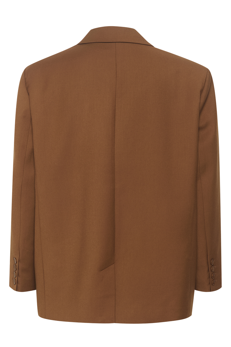 Gestuz PaulaGZ OZ blazer bruin/beige-1 4