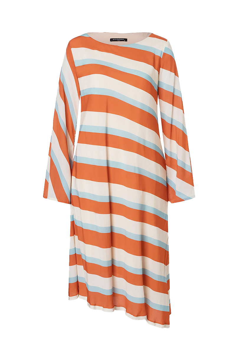 Ana Alcazar tunic dress Oranje-1 1