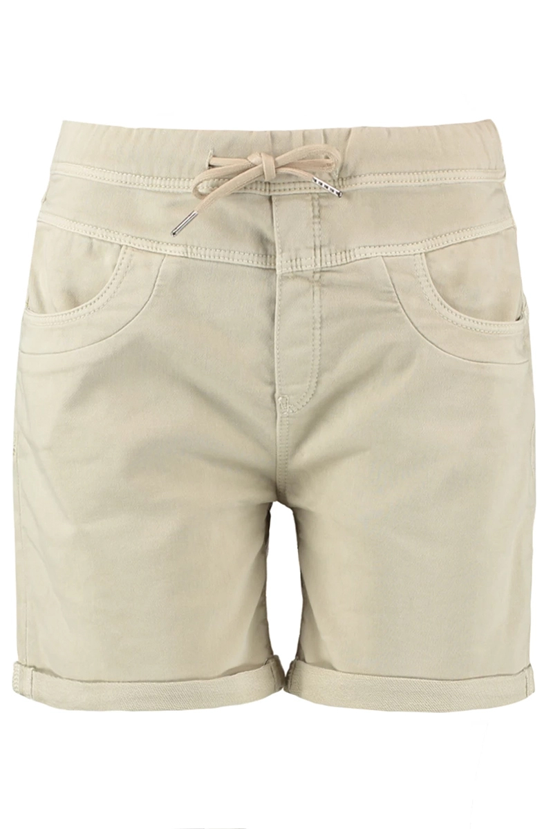 Cup Of Joe Denim Dames short bruin/beige-1 1