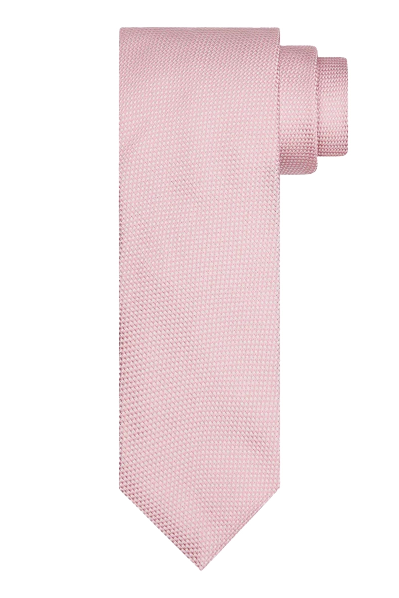 Profuomo TIE SILK WOVEN PINK Pink 1