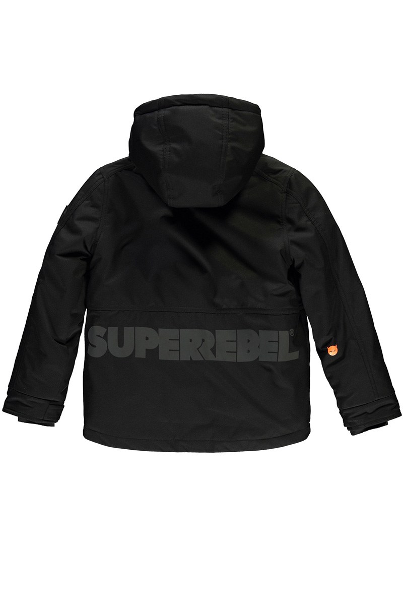 Superrebel SPEAR SKI TECHNICAL JACKET Zwart-1 2